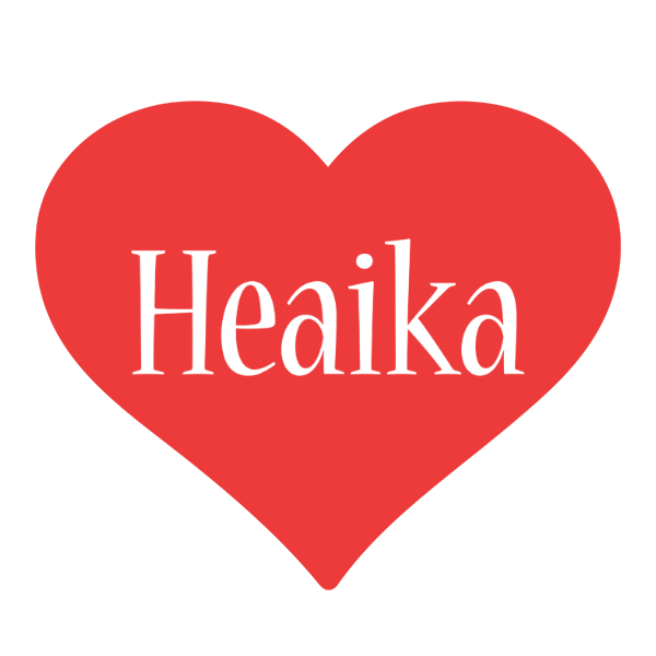 Heaika love logo