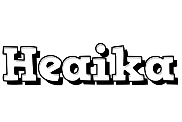 Heaika snowing logo