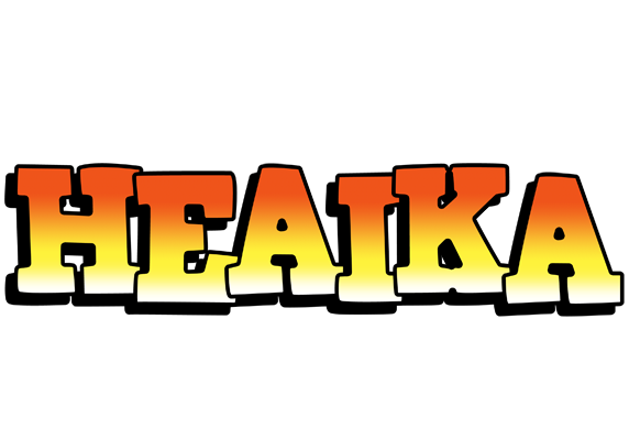 Heaika sunset logo