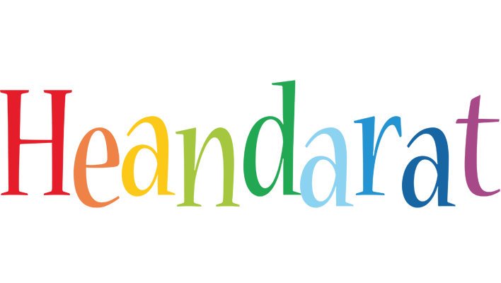 Heandarat birthday logo