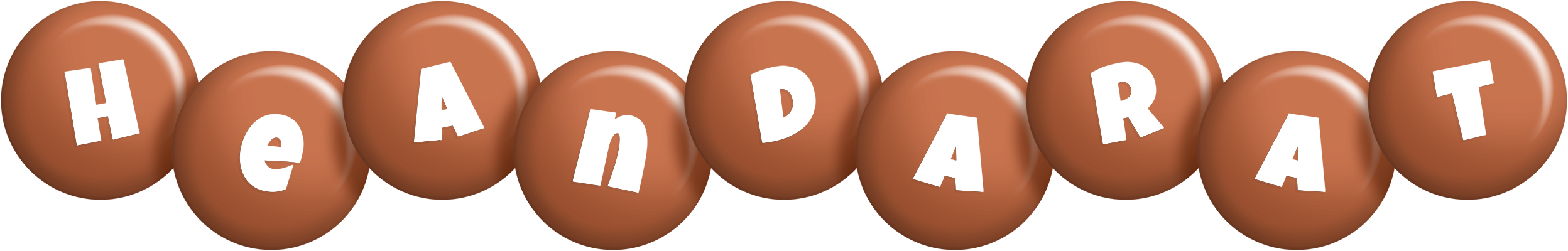 Heandarat candy-brown logo