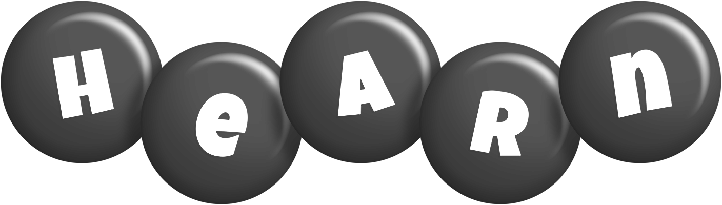 Hearn candy-black logo