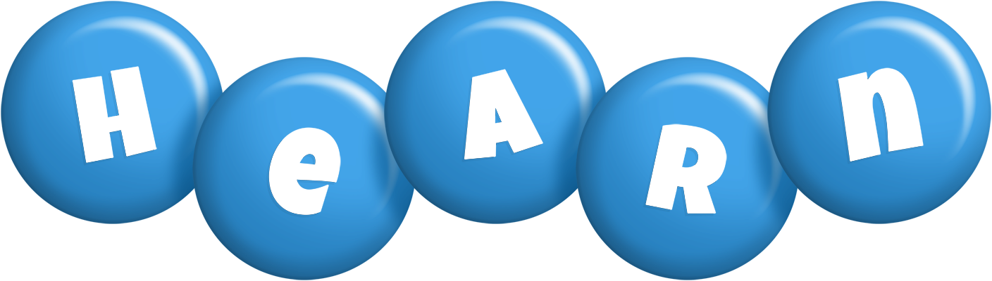 Hearn candy-blue logo