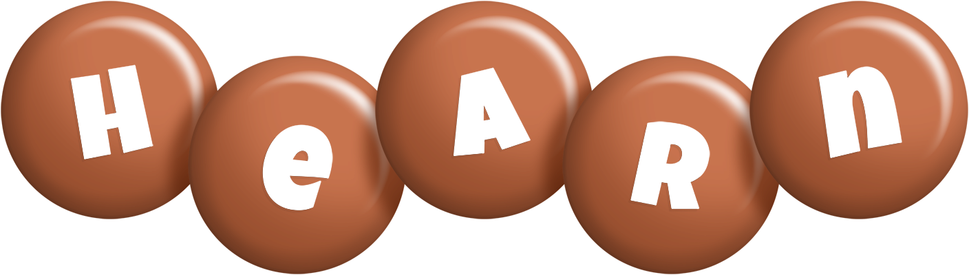 Hearn candy-brown logo