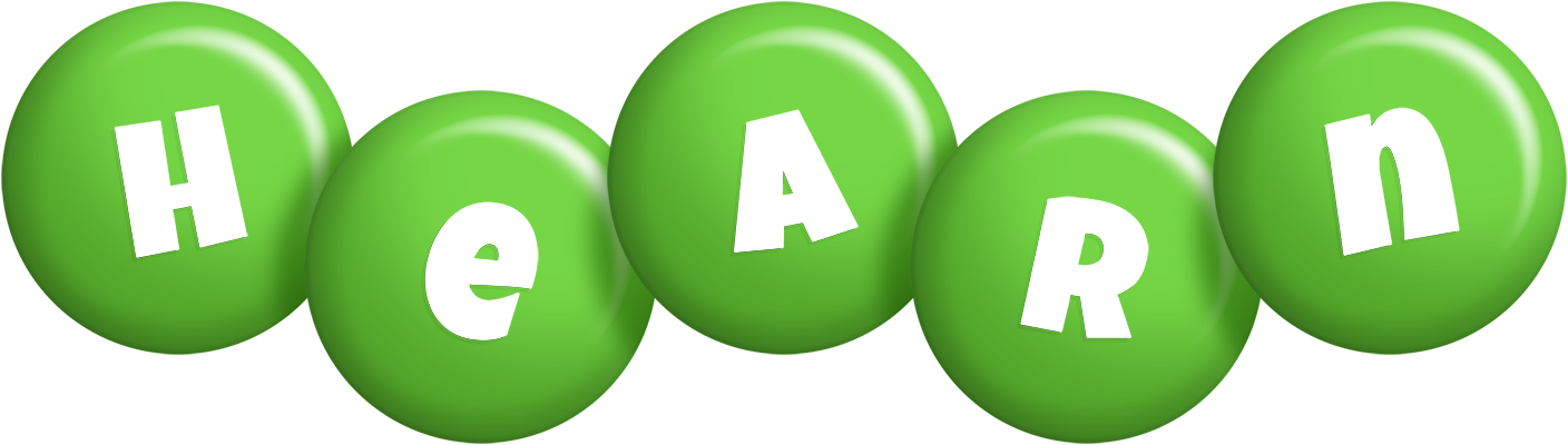 Hearn candy-green logo