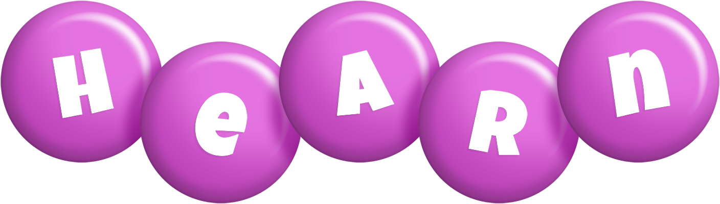 Hearn candy-purple logo