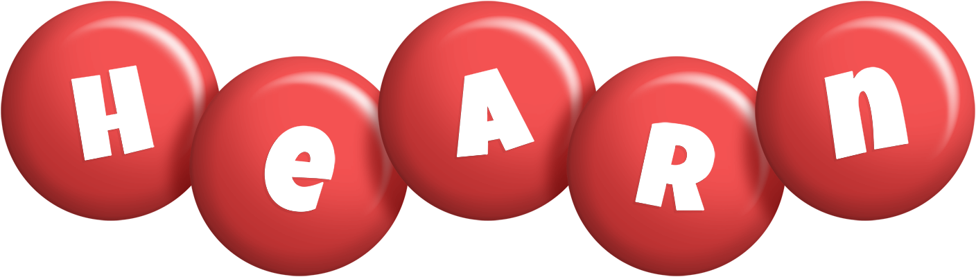Hearn candy-red logo