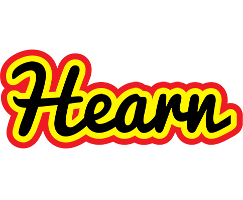 Hearn flaming logo