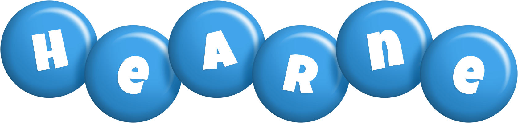 Hearne candy-blue logo