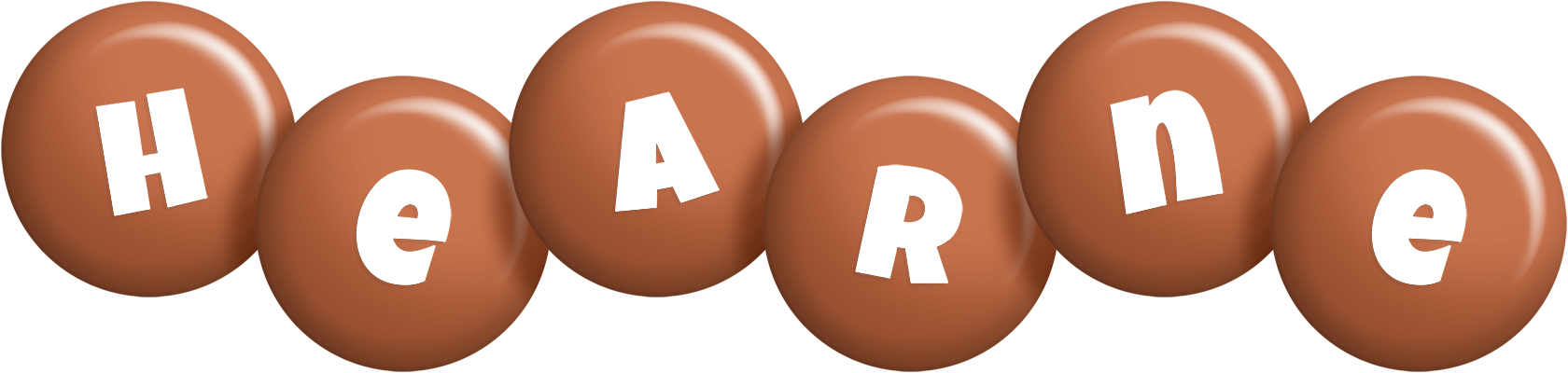 Hearne candy-brown logo