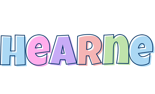 Hearne pastel logo