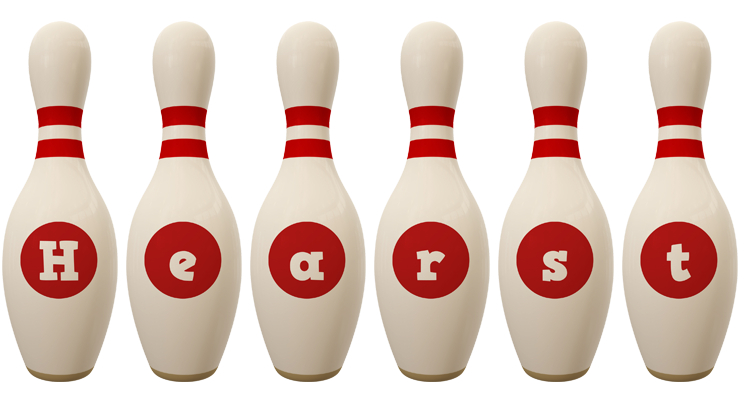 Hearst bowling-pin logo