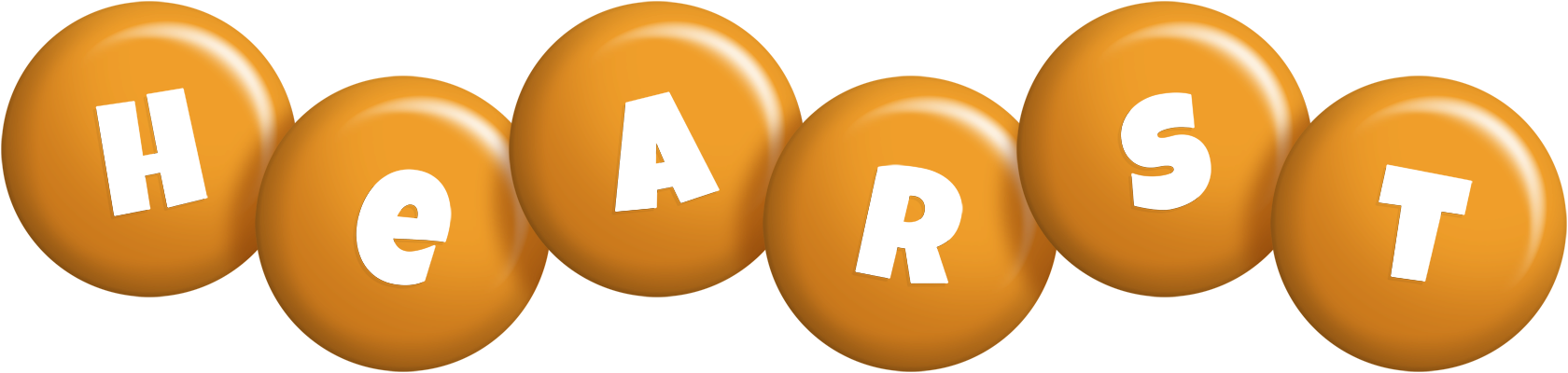 Hearst candy-orange logo