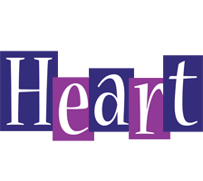 Heart autumn logo