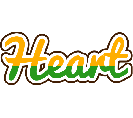 Heart banana logo