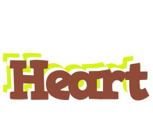 Heart caffeebar logo