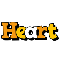 Heart cartoon logo