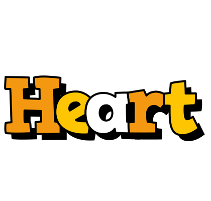 Heart cartoon logo
