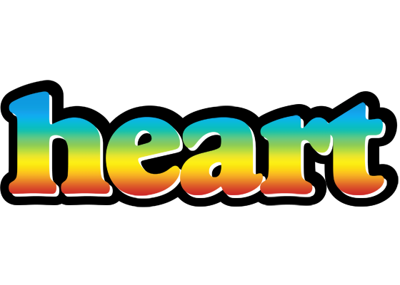 Heart color logo