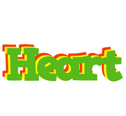 Heart crocodile logo