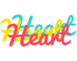 Heart disco logo