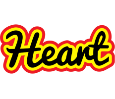 Heart flaming logo