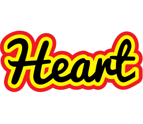 Heart flaming logo