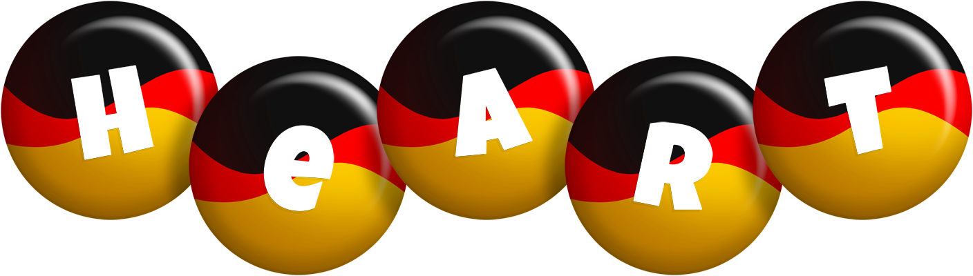 Heart german logo