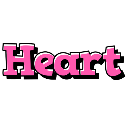 Heart girlish logo