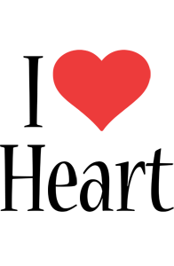 Heart i-love logo
