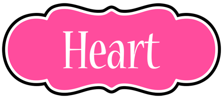 Heart invitation logo