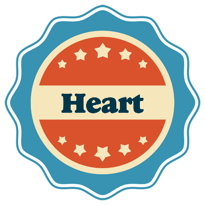 Heart labels logo