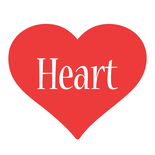 Heart love logo