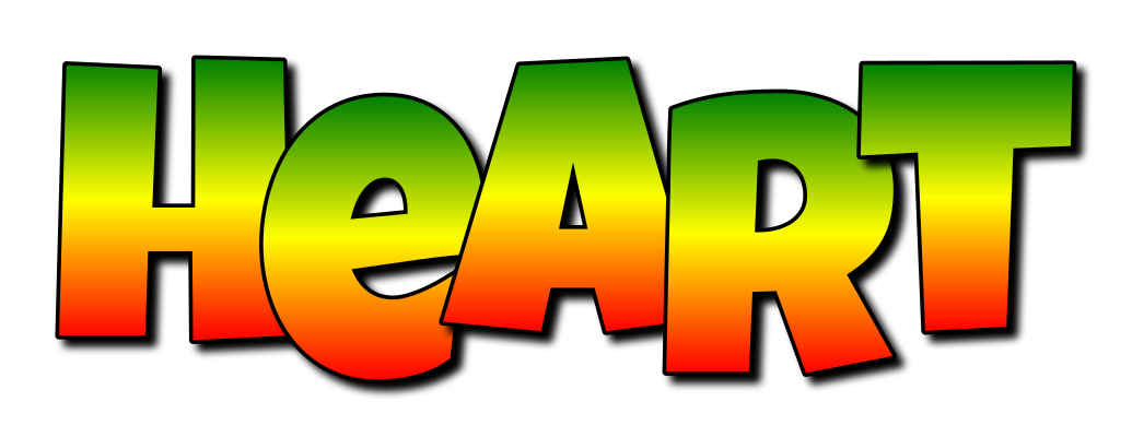 Heart mango logo