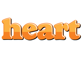 Heart orange logo