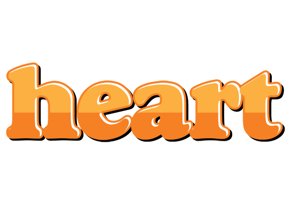 Heart orange logo