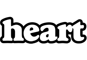 Heart panda logo