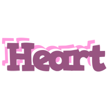 Heart relaxing logo
