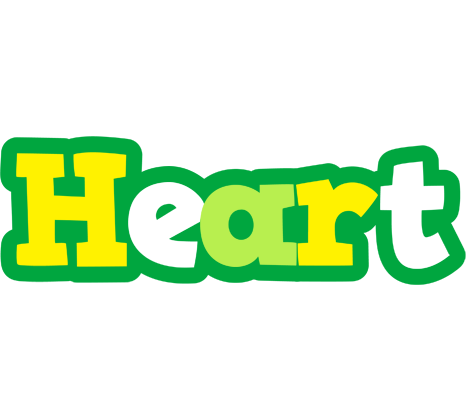 Heart soccer logo