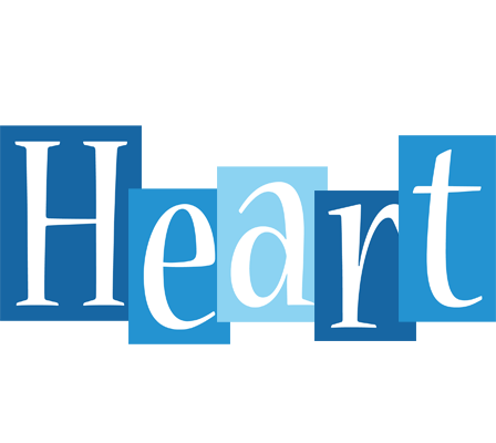 Heart winter logo