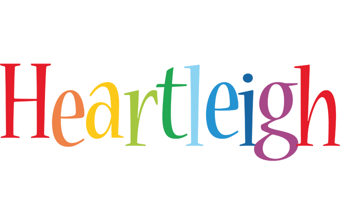 Heartleigh birthday logo