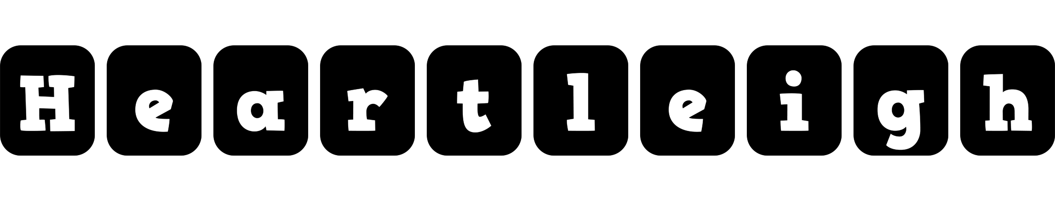 Heartleigh box logo