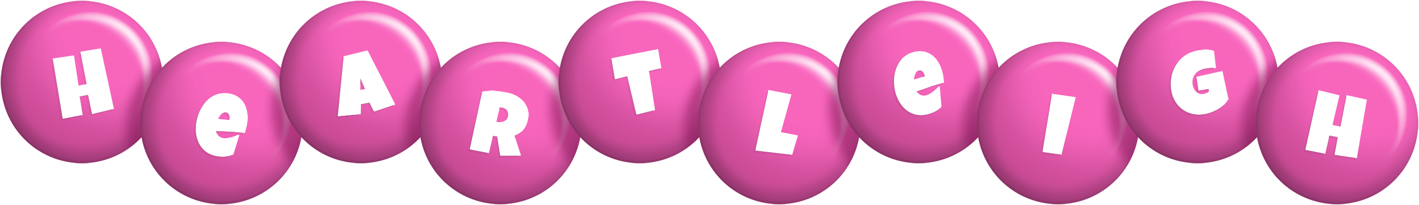 Heartleigh candy-pink logo