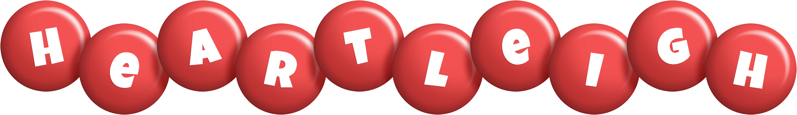 Heartleigh candy-red logo