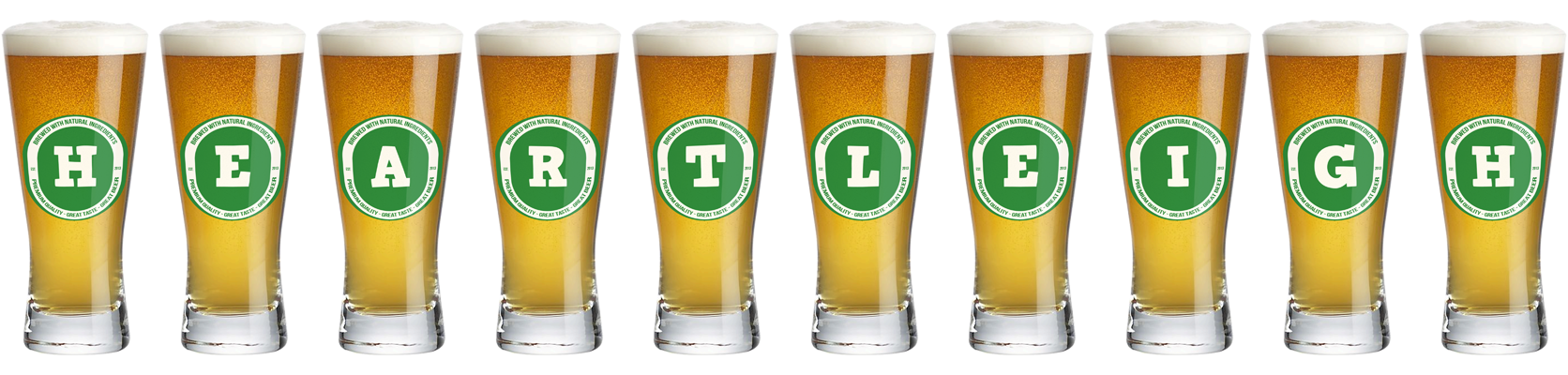 Heartleigh lager logo