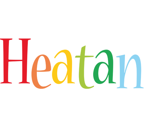 Heatan birthday logo
