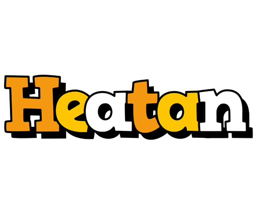 Heatan cartoon logo