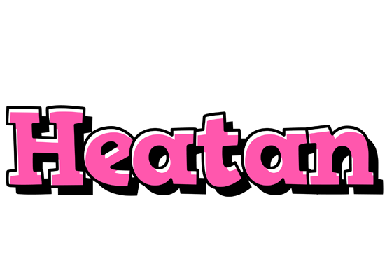 Heatan girlish logo