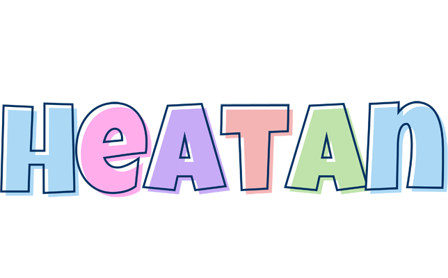 Heatan pastel logo