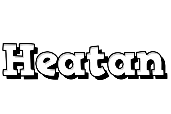 Heatan snowing logo